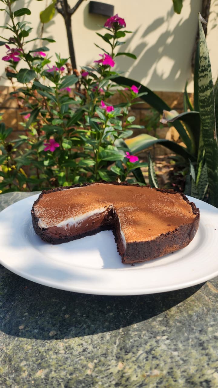 Belgian Chocolate Silk Cream Pie